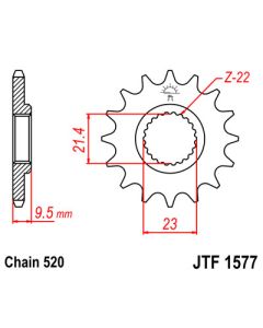 JTF 1577 lánckerék