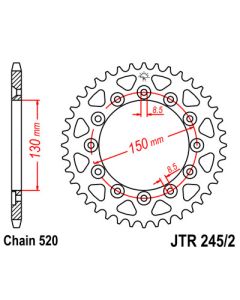 JTR 245/2 lánckerék