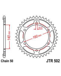 JTR 502 lánckerék