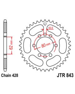 JTR 843 lánckerék