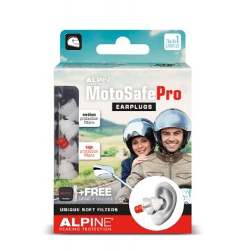 ALPINE MotoSafe Pro - Szűrős füldugó 