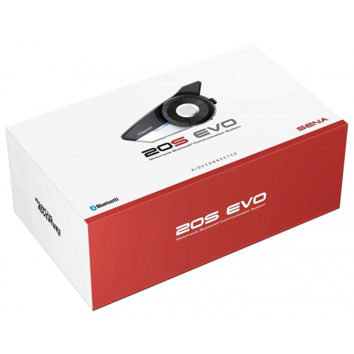SENA 20S EVO Bluetooth 4.1-es HD hangminőségű kommunikációs szett
