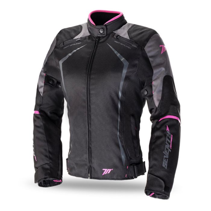SEVENTY SD-JR49 Black/Pink női motoros kabát