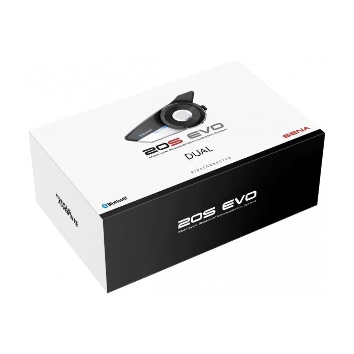 SENA 20S EVO DUAL SZETT Bluetooth 4.1-es HD hangminőségű kommunikációs szett