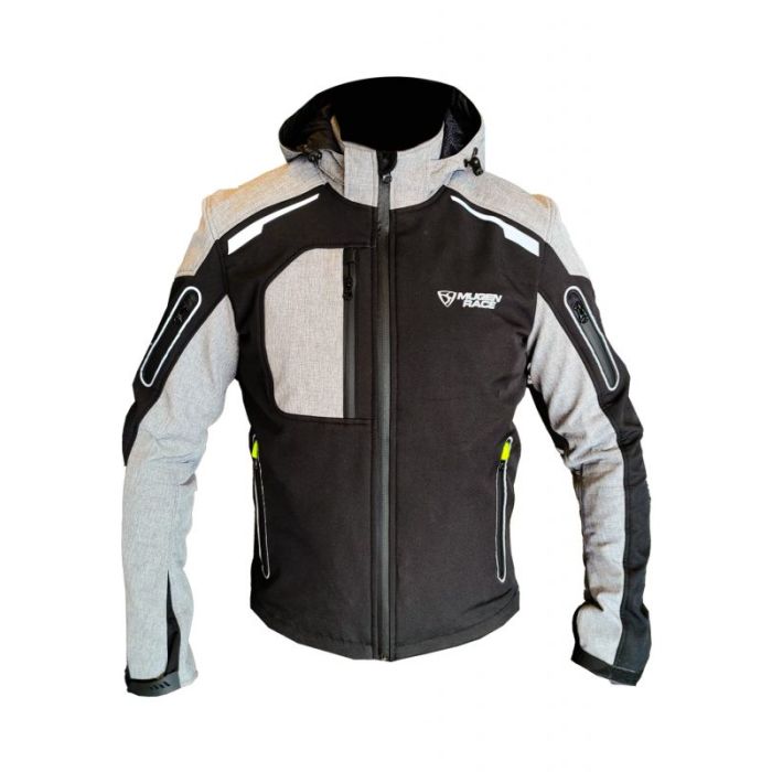 Mugen Race SS-MNR-2389 Black/Grey Soft Shell kabát