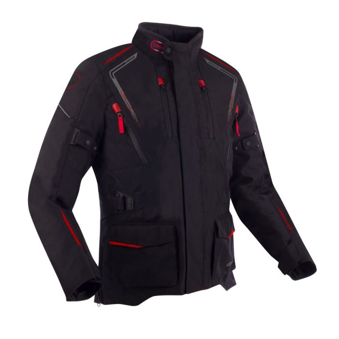 Bering Vision Black/Red motoros kabát