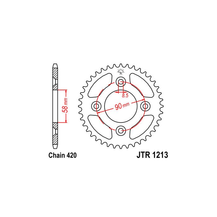 JTR 1213 lánckerék