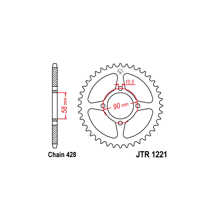 JTR 1221 lánckerék