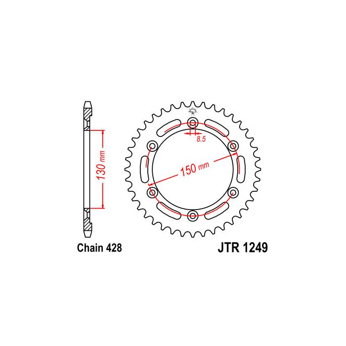 JTR 1249 lánckerék