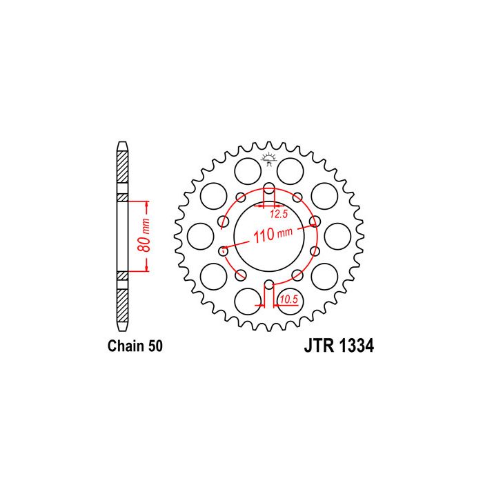 JTR 1334 lánckerék