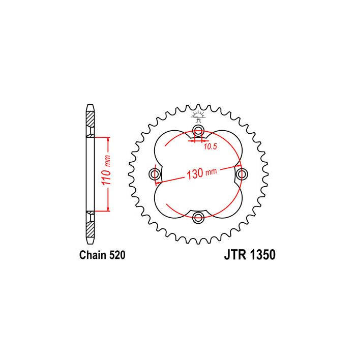 JTR 1350 lánckerék