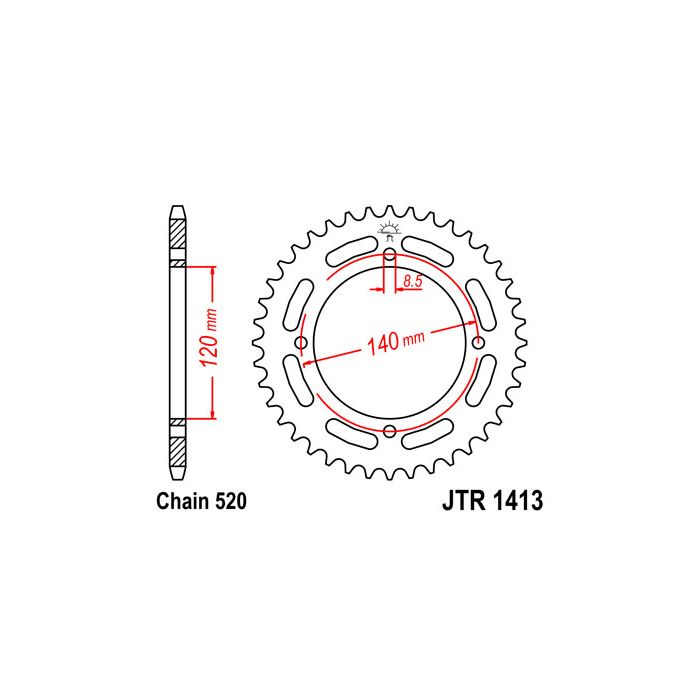 JTR 1413 lánckerék