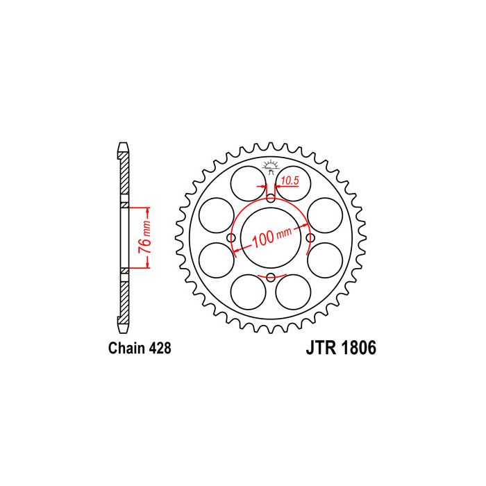 JTR 1806 lánckerék