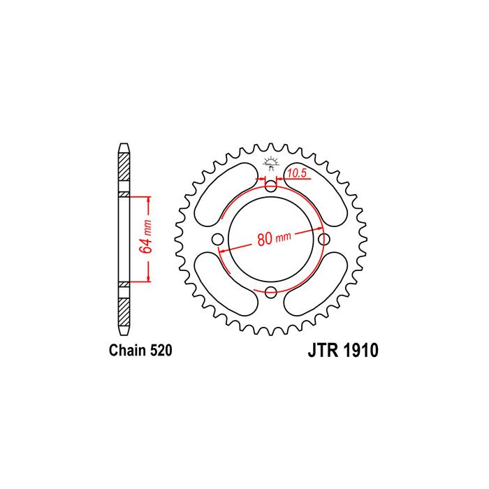 JTR 1910 lánckerék