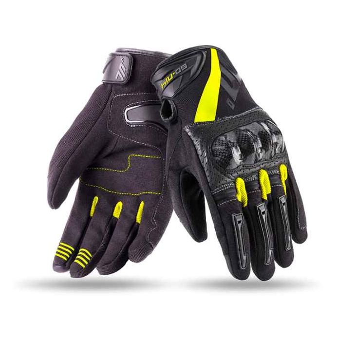 Seventy SD-N14 Black/Neon Yellow Naked kesztyű