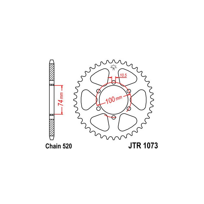 JTR 1073 lánckerék