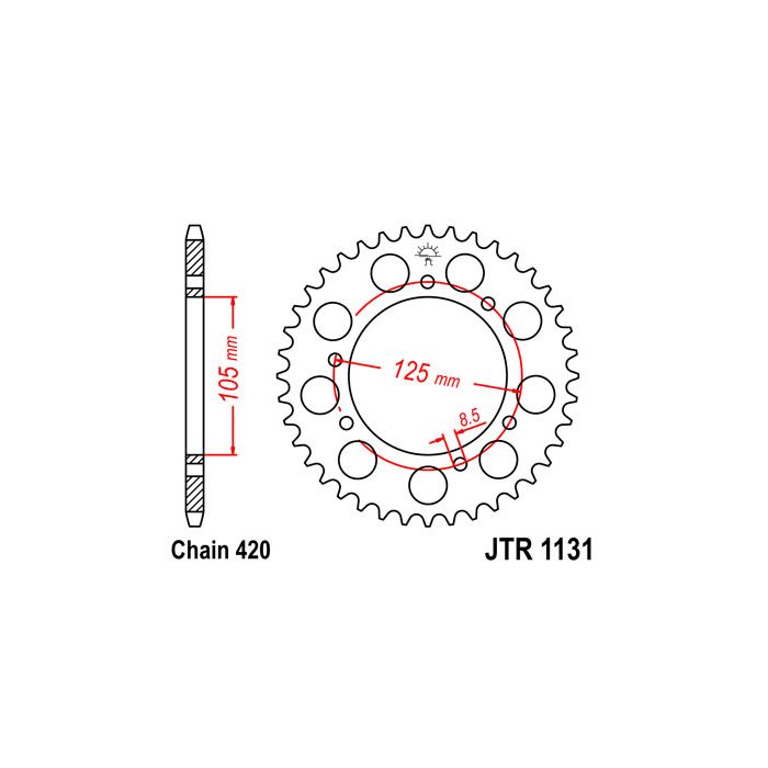 JTR 1131 lánckerék