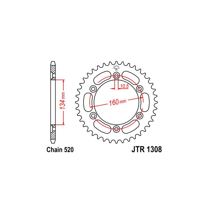 JTR 1308 lánckerék