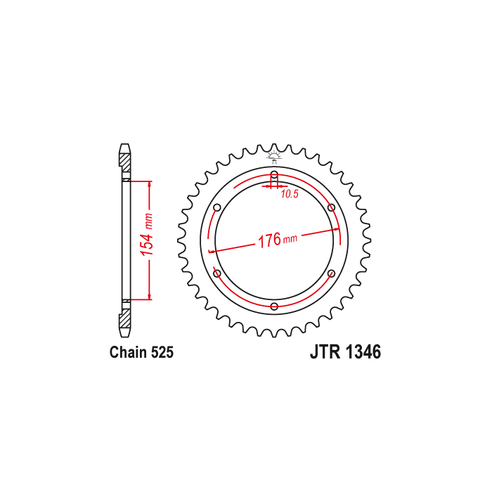 JTR 1346 lánckerék