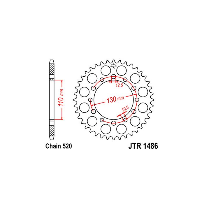 JTR 1486 lánckerék