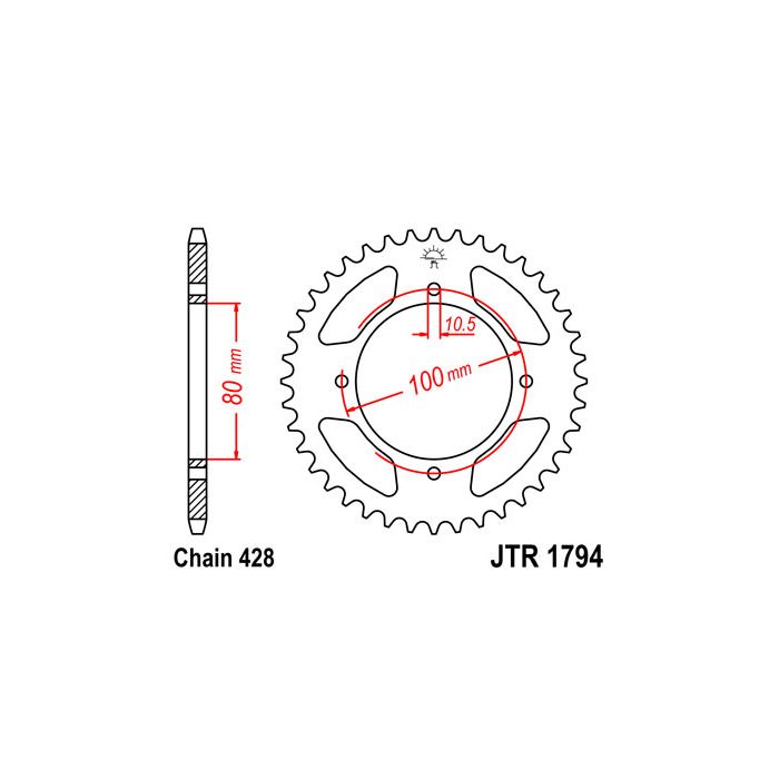 JTR 1794 lánckerék