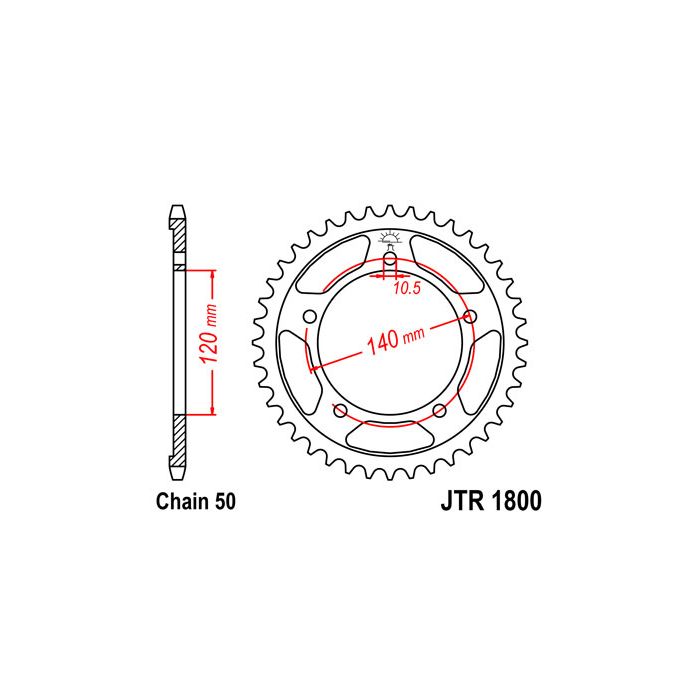 JTR 1800 lánckerék