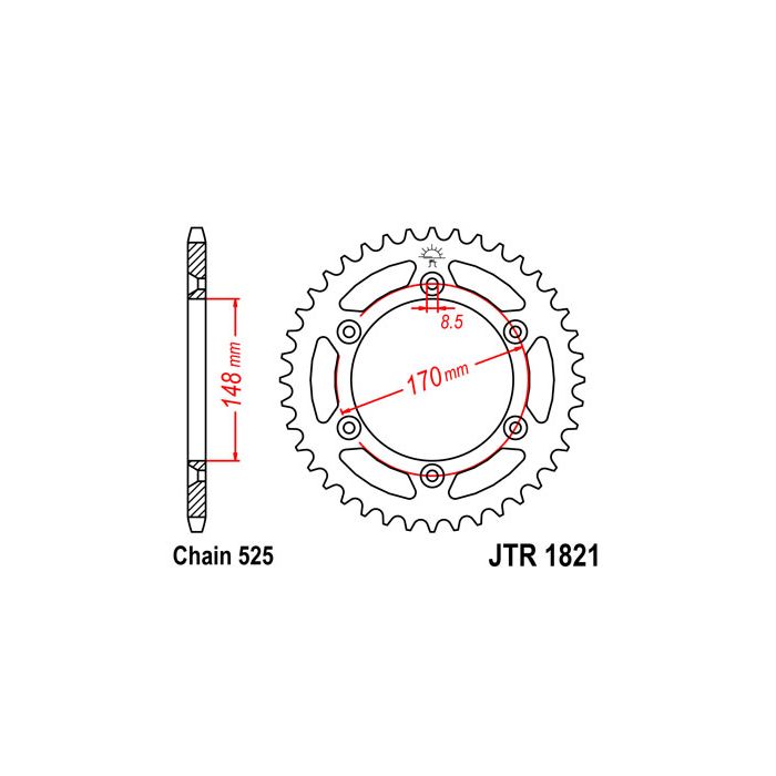 JTR 1821 lánckerék