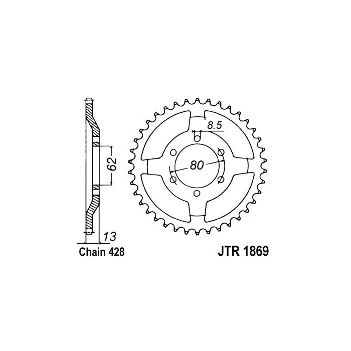 JTR 1869 lánckerék