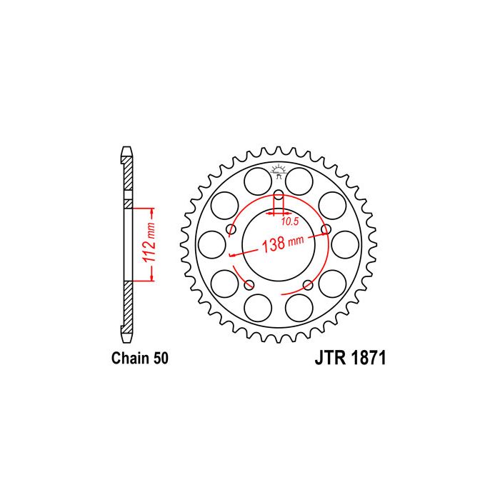 JTR 1871 lánckerék