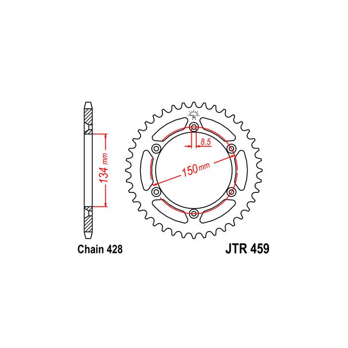 JTR 459 lánckerék