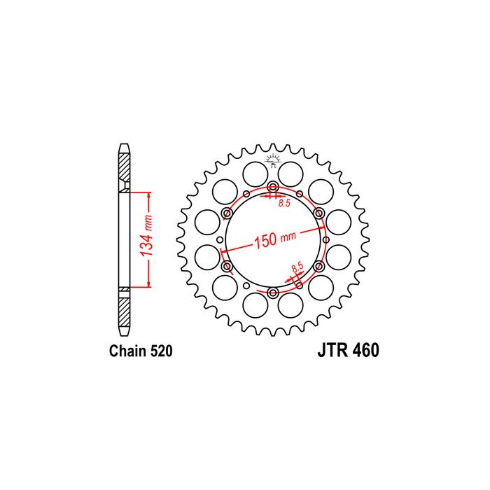 JTR 460 lánckerék