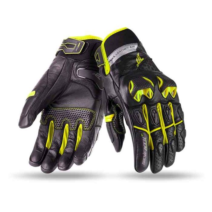 Seventy SD-N32 Black/Neon Yellow Racing/Naked kesztyű