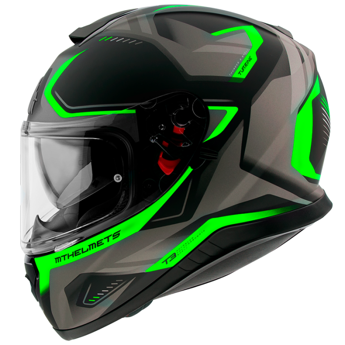 MT Thunder 3 Turbine Matt Black/Green 